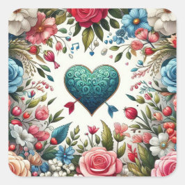 ラブステッカー スクエアシール