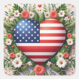 ラブステッカー スクエアシール