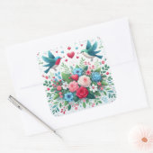 ラブステッカー スクエアシール (封筒)