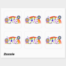 ラブステッカー スクエアシール