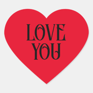 ラブステッカー ハートシール