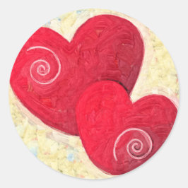 ラブステッカー ラウンドシール