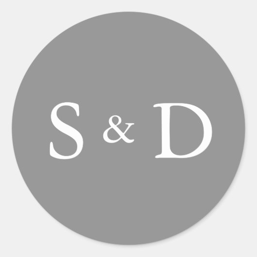 ラブステッチ封筒シール ラウンドシール (正面)