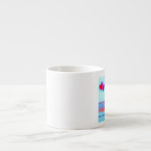 ...ラブステーション…ジュッタ・ゲイブリエルによるアート… エスプレッソカップ (正面)