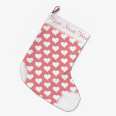 ラブストッキングラヴカスタマイズィクリスマスストッキング ラージクリスマスストッキング (正面 (吊り時))