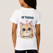 ラブストライク子猫 Tシャツ (裏面)