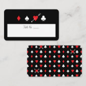 ラブストライクLas Vegas埋め込み名前表番号 プレイスカード (正面/裏面)