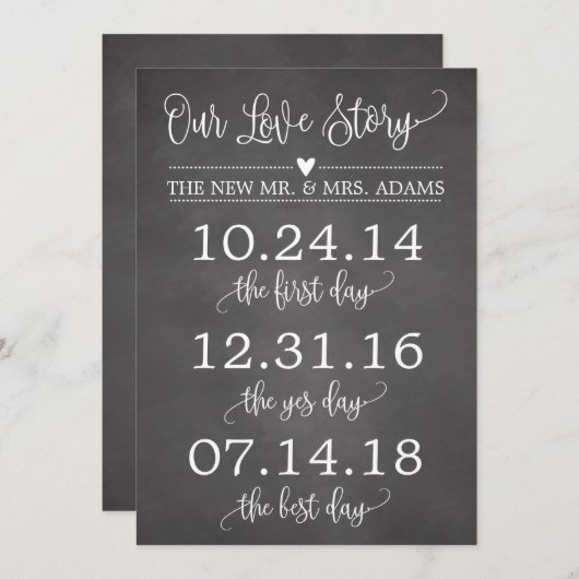 ラブストーリーのタイムラ結婚インのサインの装飾 (正面/裏面)