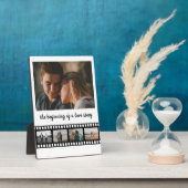 ラブストーリーの始まり5枚の写真プラーク フォトプラーク (側面)