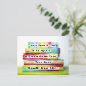 ラブストーリーの本 ポストカード (スタンド正面)