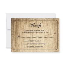 ラブストーリータイポグラフィ |ヴィンテージバーンウッドRSVP