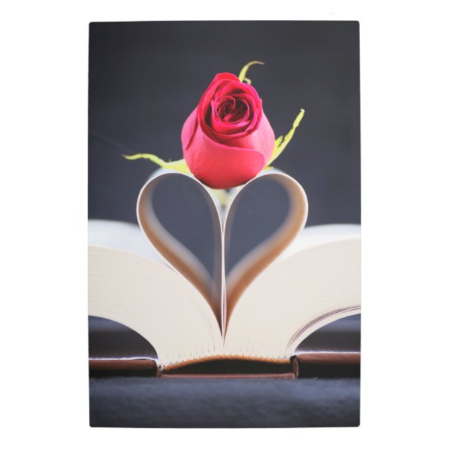 ラブストーリーメタルウォールアート メタルプリント (正面)