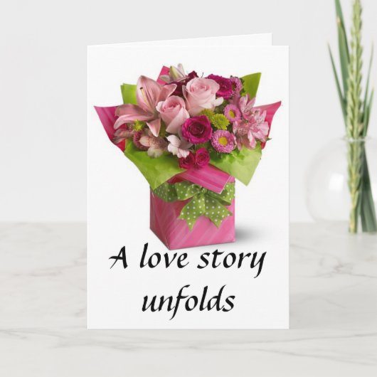 ラブストーリー招待状 招待状 (正面)