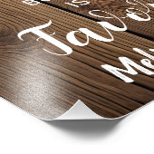 ラブストーリー素朴カントリー結婚バの フォトプリント            (角)