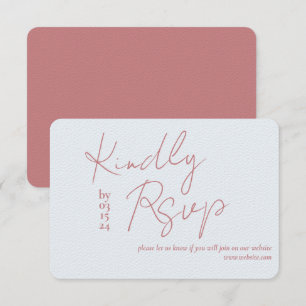 ラブストーリー結婚式RSVP