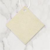 ラブスパークルエレガントヴィンテージ結婚紙 フェイバータグ (裏面)