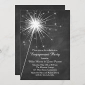 ラブスパークルズ婚約招待状 招待状 (正面/裏面)