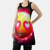 ラブスパークル絵文字ハート エプロン (インサイチュ)