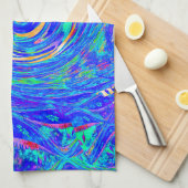 ラブスプラッシュ.png キッチンタオル (四つ折り)