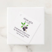 ラブスロージンラベル付き手作り フェイバータグ (インサイチュ)