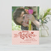 ラブズアローフォト招待状 招待状 (スタンド正面)