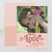 ラブズアローフォト招待状 招待状 (正面/裏面)