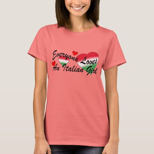 ラブズイタリアンガールI Tシャツ (正面)