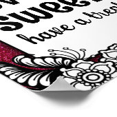 ラブズスイートデザートバースパークリーグリッター ポスター (角)