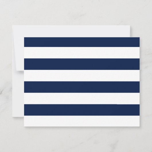 ラブズタイド |シーホーステーマウェディングRSVPの食事 出欠カード (裏面)