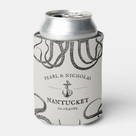 ラブズテンタクルズ |タコをテーマにしたビーチタン 缶クーラー