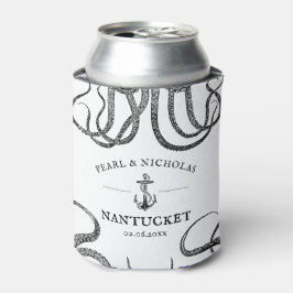 ラブズテンタクルズ |タコをテーマにしたビーチ 缶クーラー