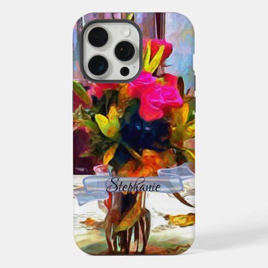 ラブズフラワーズPM0001 iPhoneケース (裏面)