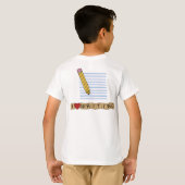 ラブズ書シャツ Tシャツ (裏面フル)