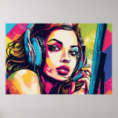 ラブズ遊ームアートポップ・アートのポスター ポスター (正面)