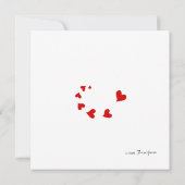 ラブセイルズ 招待状 (裏面)