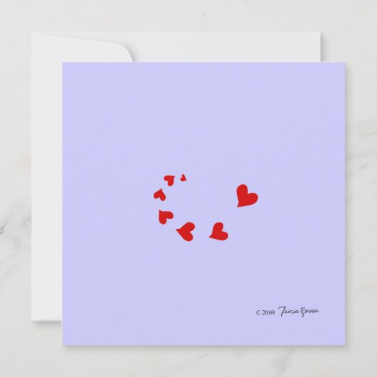 ラブセイルズ 招待状 (裏面)