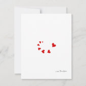 ラブセイル 招待状 (裏面)