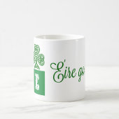 ラブセルティックシャムロックハートアイルランドモットー コーヒーマグカップ (中央)