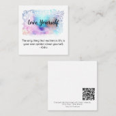 *~ラブセルフウォーターカラー引用文AP62ノートカード ノートカード (正面/裏面)