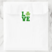 ラブセントパトリックの日☘️💚 ラウンドシール (バッグ)