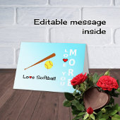 ラブソフトボールヴァレンティーンズデイロマンティックスポーツ シーズンカード