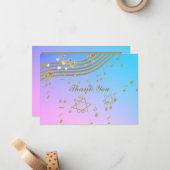 ラブソングバルミツワーフラットノートカード ノートカード (正面/裏面インサイチュ)