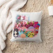 ラブソング枕 クッション (ブランケット)