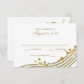 ラブソング結婚の応答カード 出欠カード (正面/裏面)