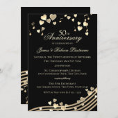 ラブソング50周年 招待状 (正面/裏面)