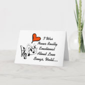 ラブソングValentine's Day Card カード (正面)