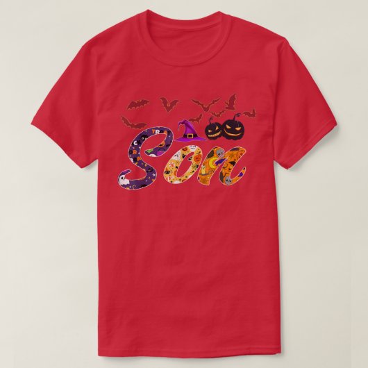 ラブソンパンプキンウィッチハロウィーン Tシャツ (デザイン正面)