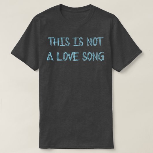 ラブソンブルーじゃない Tシャツ (デザイン正面)