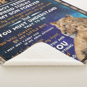 ラブソン |私の息子に誇りを持ったあなたを愛し シェルパブランケット (3/4)