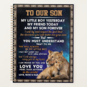 ラブソン |私の息子に誇りを持ったあなたを愛し プランナー手帳 (正面)